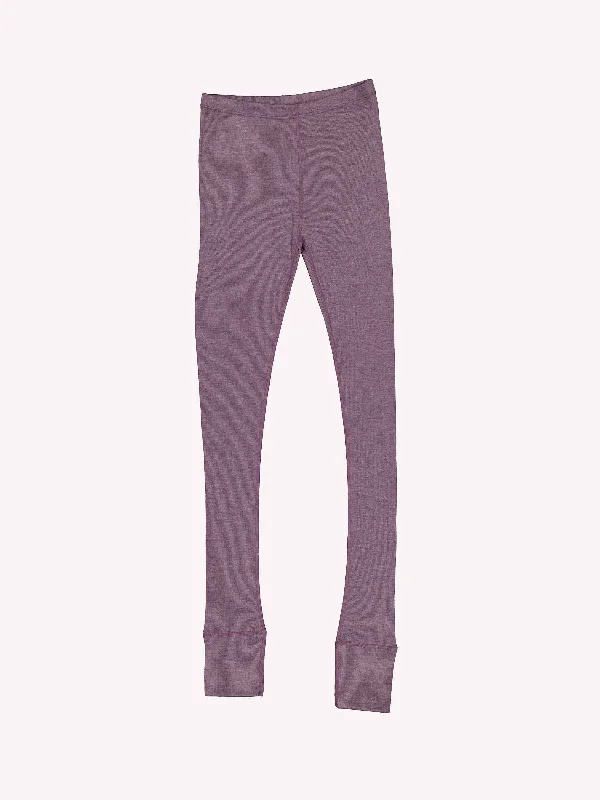 Women's Merinosilk Leggings Plum Best pajama sets for girls' night