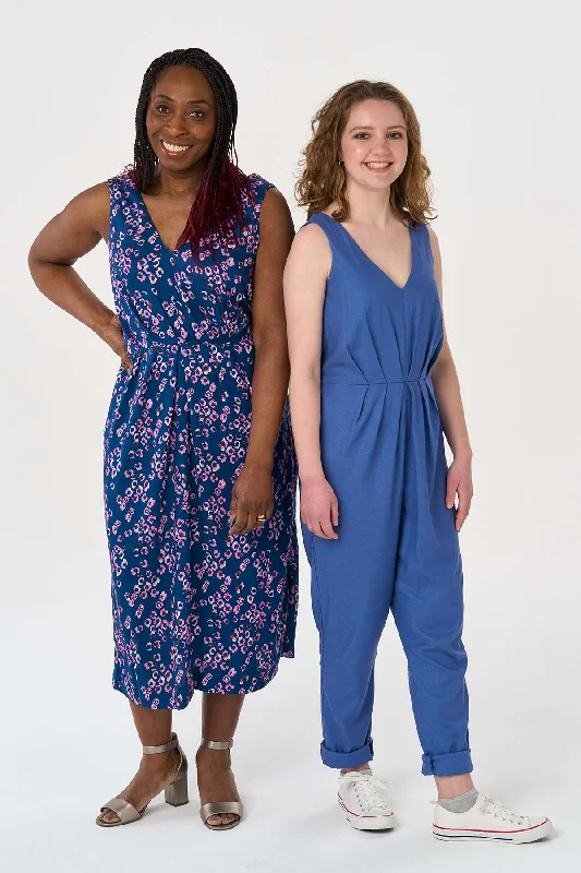 Sew Over It Jemima Jumpsuit and Dress Office midi dresses