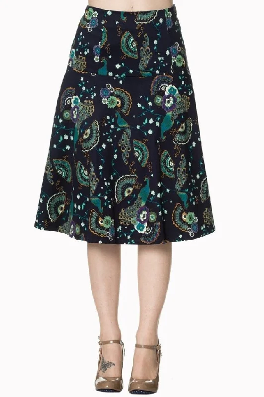 Proud Peacock Skirt Long unclassified skirts