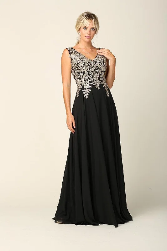 Long Mother of the Bride Chiffon Formal Dress Sale Sleeveless maxi dresses