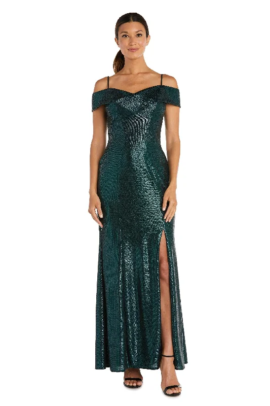 Nightway Off Shoulder Long Formal Dress 21761P Elegant maxi dresses