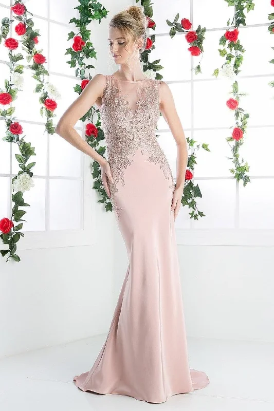 Cinderella Divine CD8912 Prom Long Dress Sleeveless Evening Gown Best maxi dresses for tall women