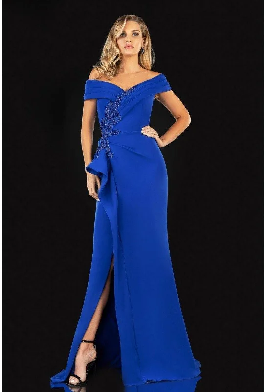 Terani Couture 2021M2986 Off Shoulder Formal Long Dress Sale Holiday maxi dresses