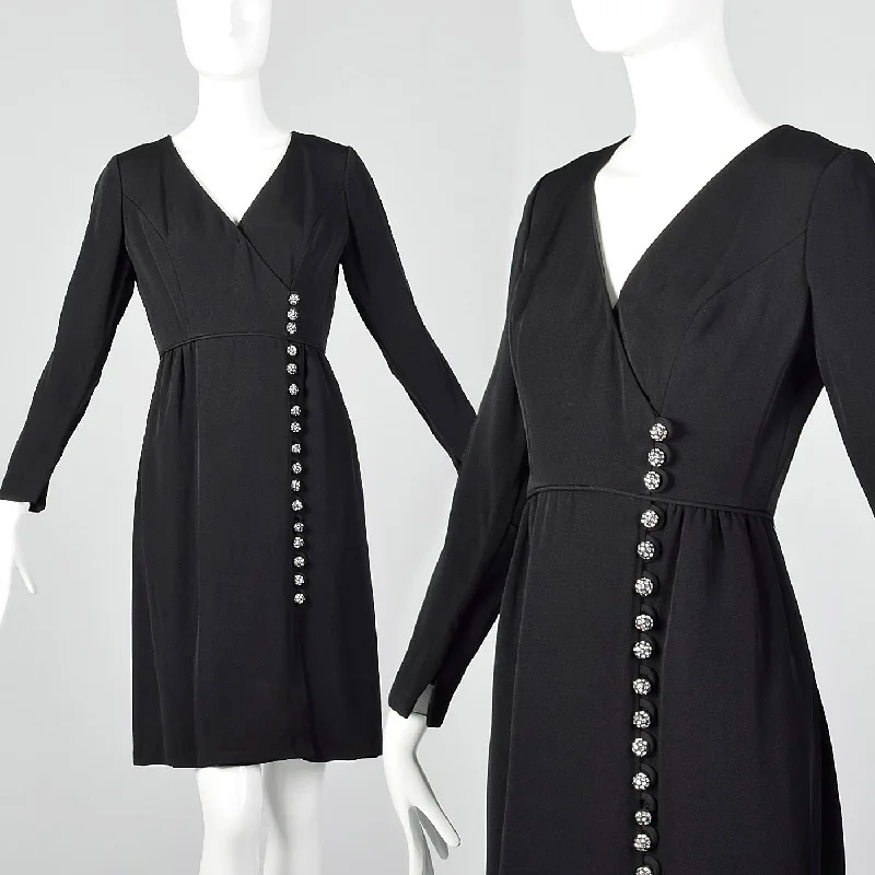 1960s Roger Milot Black Dress Budget-friendly unclassified dresses