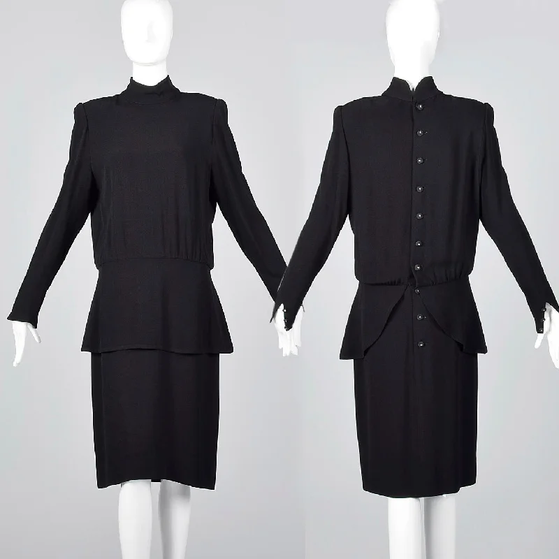 1980s Sonia Rykiel Black Dress Vintage unclassified dresses