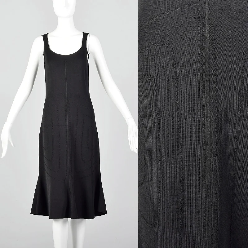 2010s Giorgio Armani Black Knit Dress Anniversary unclassified dresses