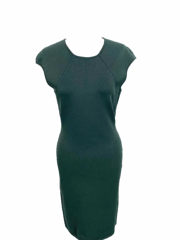 Alexander Wang Women's Emerald sheath Viscose Blend Size M Dress Striped unclassified dresses