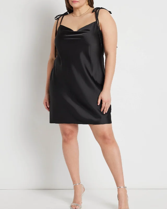 Bailey Satin Slip Dress | Black Fashionable unclassified dresses