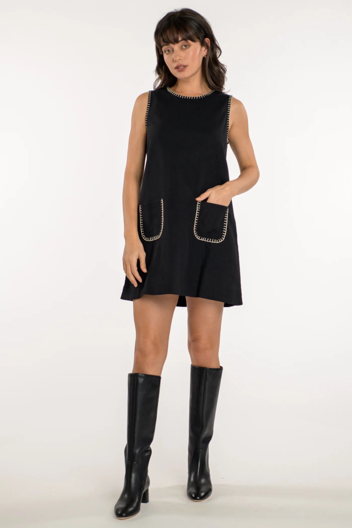 Ellie Dress (Solid Black) Chic unclassified dresses