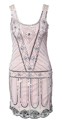 Embellished Flapper Dress Lightweight unclassified dresses