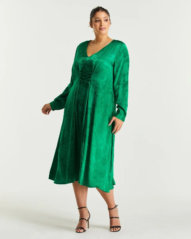 Greenpoint Dress | Kelly Green Beaded unclassified dresses