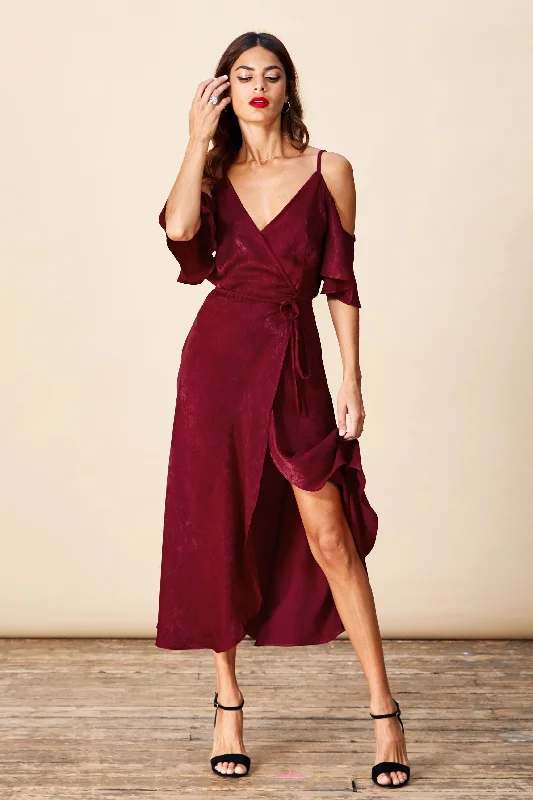 Ivy Dress in Oxblood Boho unclassified dresses