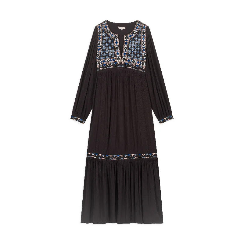 Louise Misha Charcoal Gabriella Dress Y2K unclassified dresses