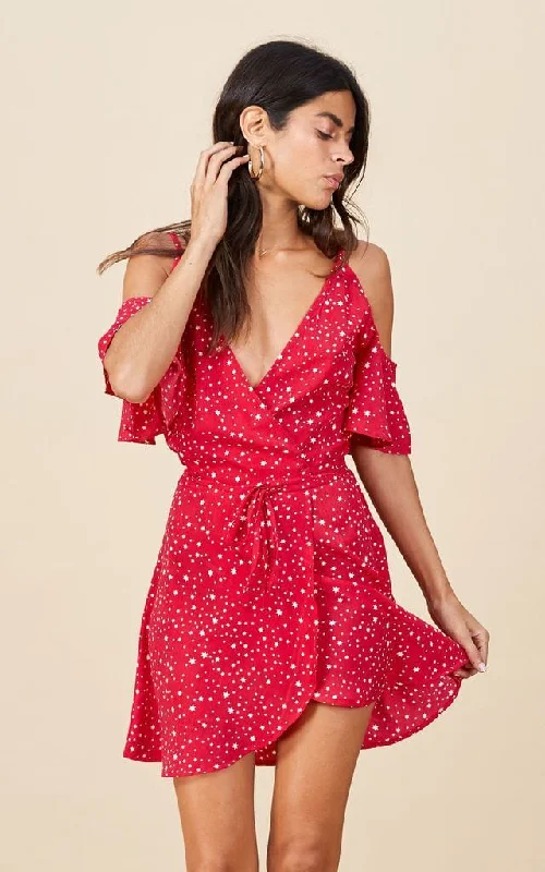 Marlin Dress In Red Star Designer unclassified dresses