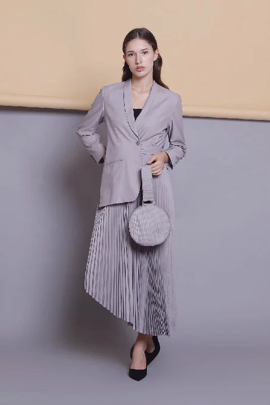 Ash Grey Dress Bold pattern unclassified dresses