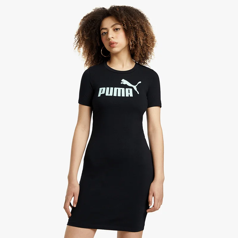 Puma Women's Black Dress One-shoulder unclassified dresses