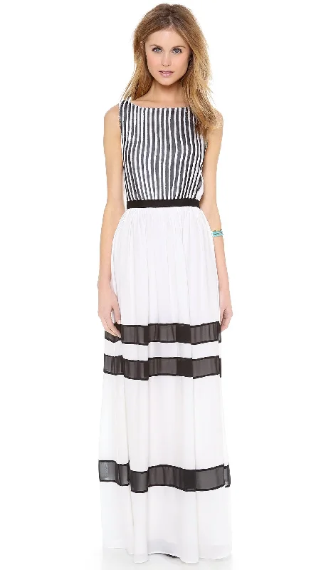 Rae Pleated Stripe Dress Trendy new unclassified dresses