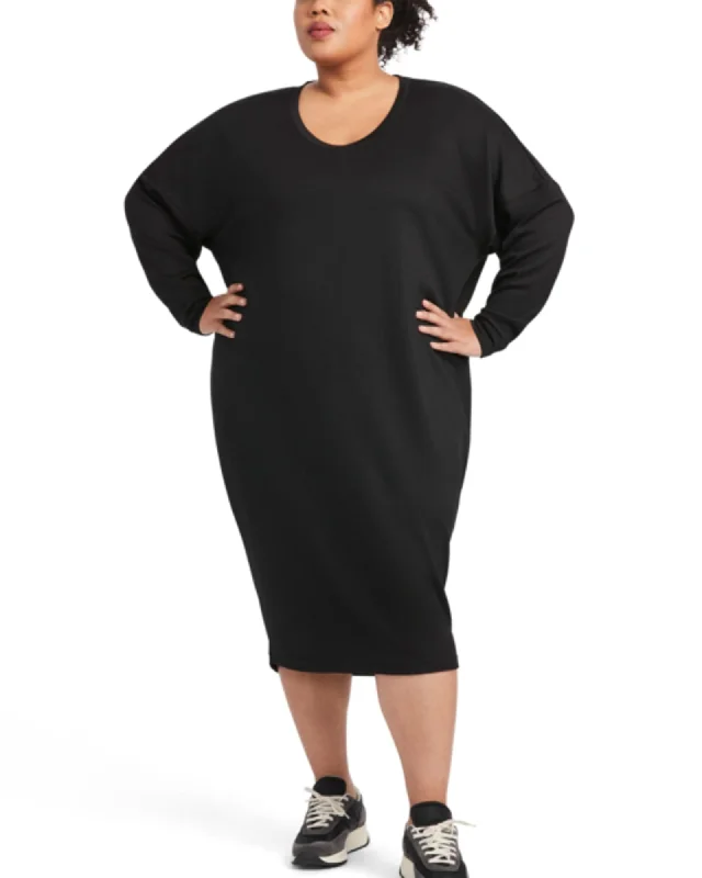 Sandra Cocoon Dress | BLACK Minimalist unclassified dresses