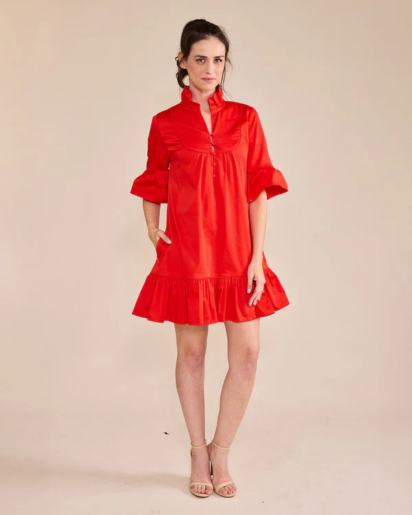 Mary Dress (Parisian Red) Wrap unclassified dresses