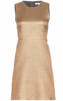 Wool Metallic Dress Cocktail unclassified dresses