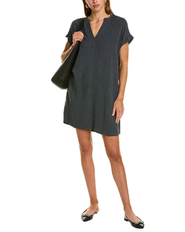 Splendid Pippa Linen-Blend Shirtdress Button-down Shirt Dress