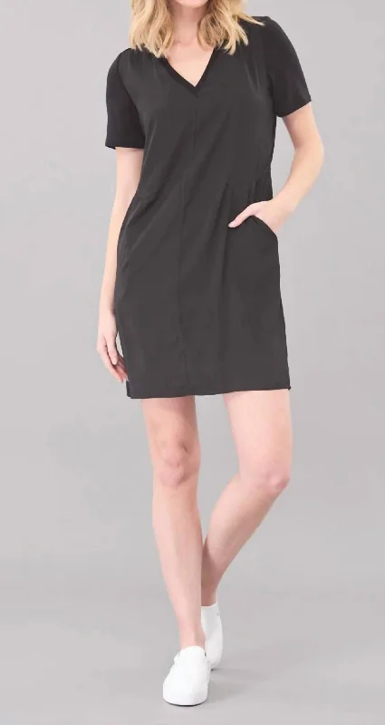 Hybrid T-Shirt Dress In Black Vintage Shirt Dress